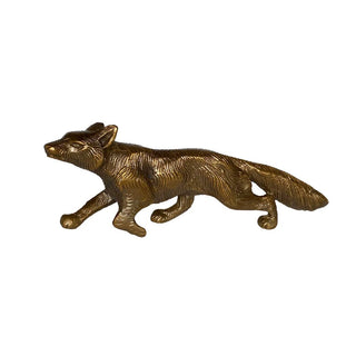 Running Fox  - Brass - Tabletop Decor