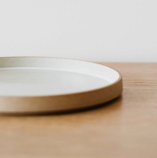 Straight Sided White Plate - 10”