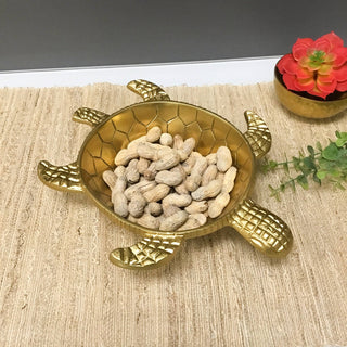 Golden Sea Turtle Bowl