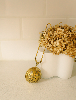 Stainless Steel Tea Strainer | Infuser Rose Gold