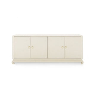 Meredith extra-large 4 door cabinet - Canvas Cream